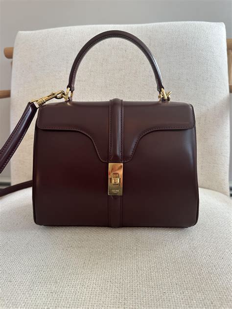 celine catherine small size|2 Month Review & What Fits: Celine Small 16 : r/handbags .